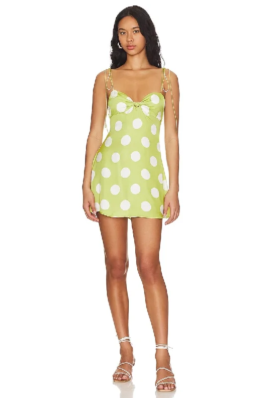 Forever Darling Polka Dot Mini Dress