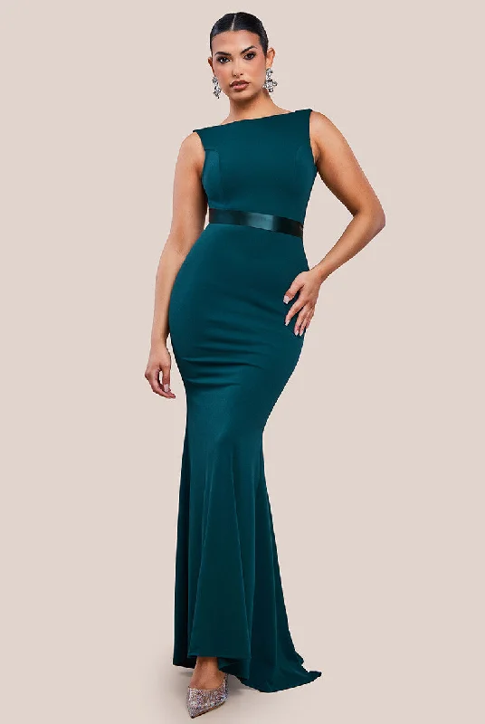 Saint A Eris Bridesmaid Maxi Fishtail Dress