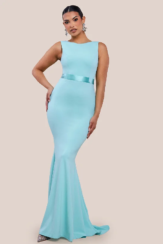 Saint A Eris Bridesmaid Maxi Fishtail Dress